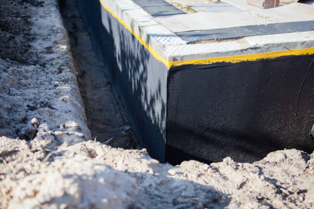 Professional Waterproofing technician working in Buffalo, MN